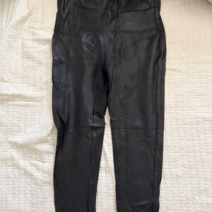 Black Leather Pants